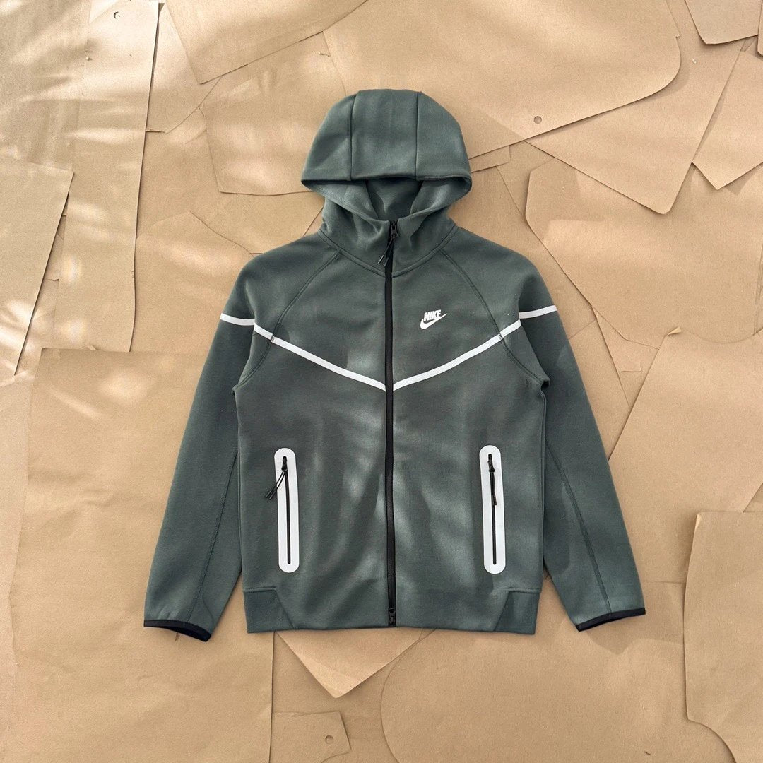 Tech Fleece Odblaskowy Zielony