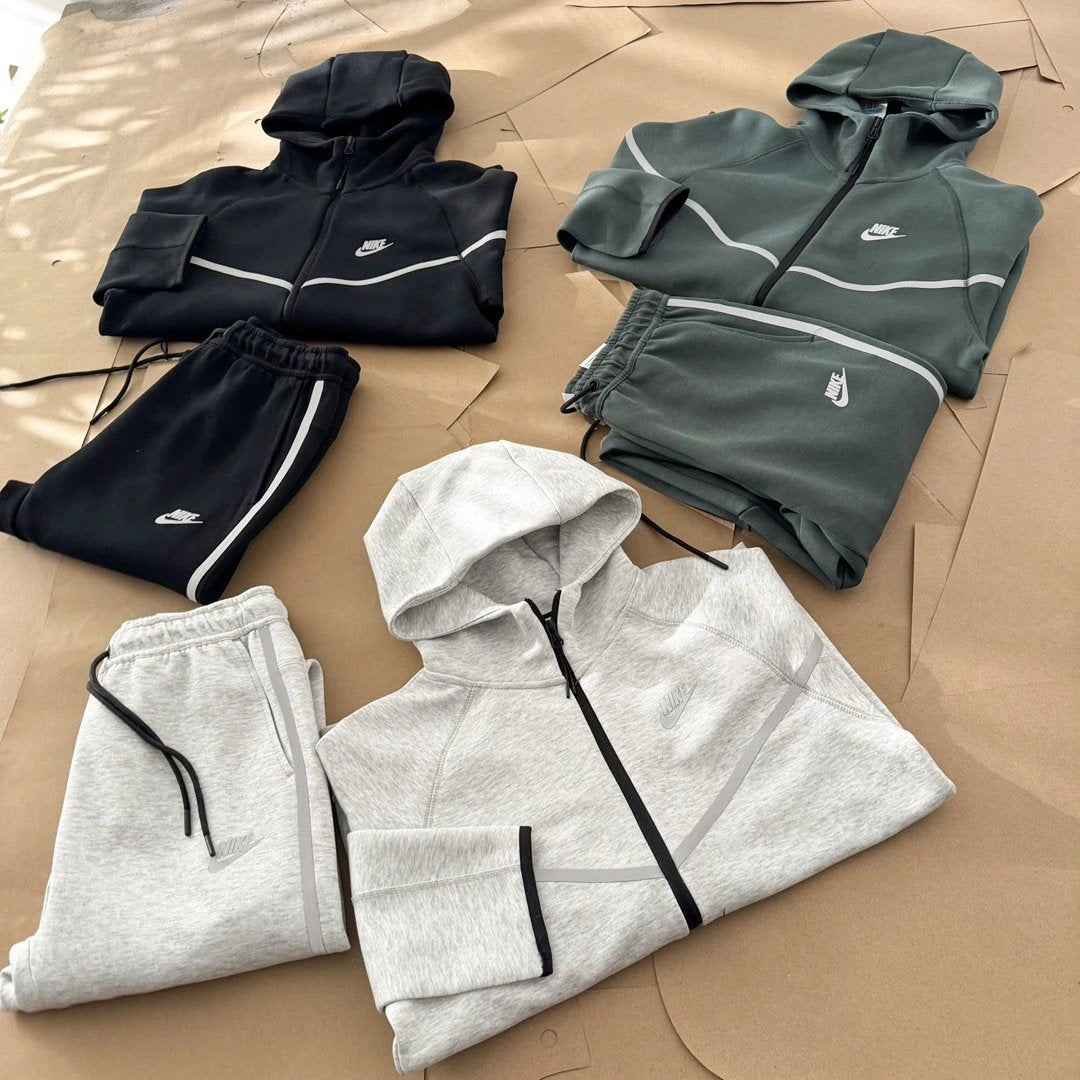 Tech Fleece Odblaskowy Zielony